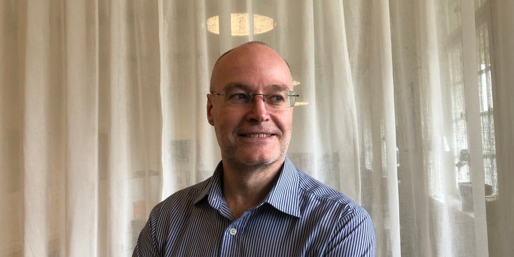 Bouvetmedarbetaren Håkan Gustavsson, porträttbild