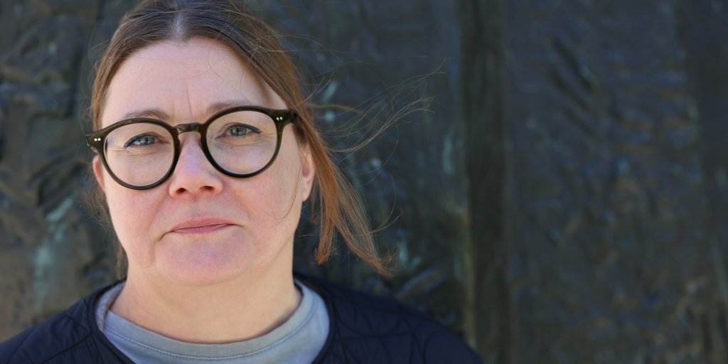 Utomhusporträttfoto på Cilla Wallström, BI-konsult på Bouvet