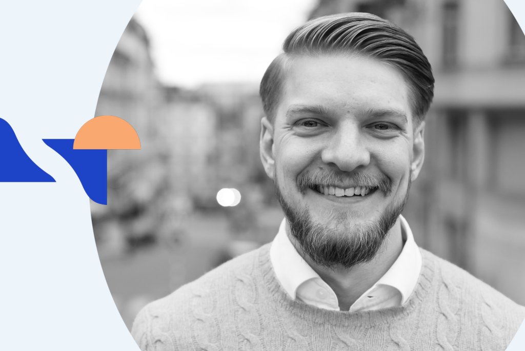 Foto på medarbetaren William som arbetar som konsult inom hälsosektorn på Bouvet