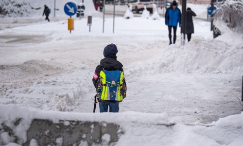 Säkra skolvägar och hållbart underhåll på vintern