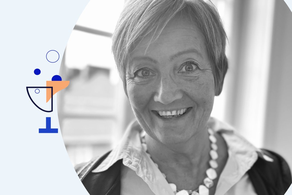 Fotografi med Bouvetmedarbetaren Katarina som jobbar som konsult inom hälsosektorn