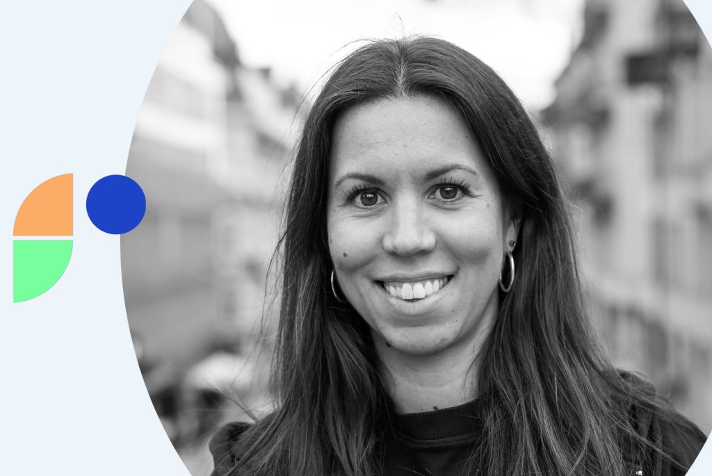 Bild på Bouvetmedarbetaren Jeanna som arbetar inom hälsosektorn